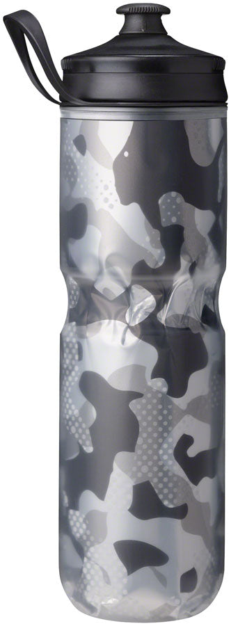 Hydrapak Polar Sport Contender Insulated Water Bottle - 24oz Black