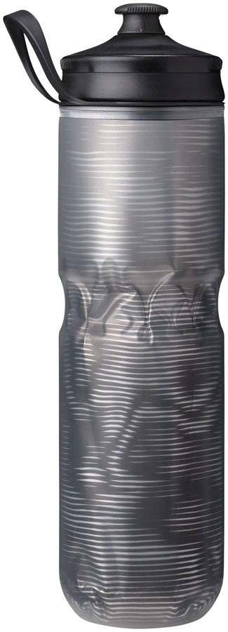 Hydrapak Polar Sport Pulse Insulated Water Bottle - 24oz Black