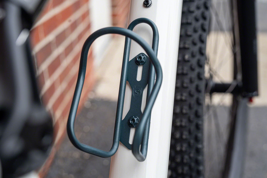 Silca Anodized Titanium Bottle Cage - Midnight Blue Water Bottle Cages Silca   