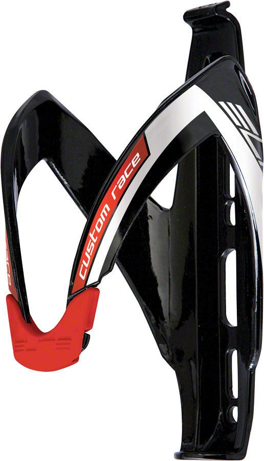 Elite SRL Custom Race Water Bottle Cage: Black/Red