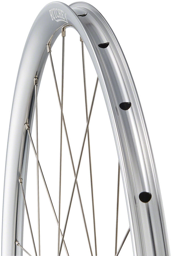 Ritchey Classic Zeta Wheelset - 700c 12 x 100mm 12 x 142mm 6-Bolt HG11 Road Silver