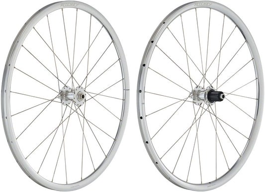 Ritchey Classic Zeta Wheelset - 700c 12 x 100mm 12 x 142mm 6-Bolt HG11 Road Silver