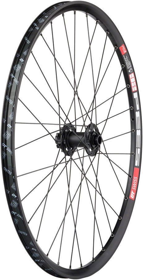 Quality Wheels Bear Pawls / DT Swiss 533D Front Wheel - 26" 15 x 100mm 6-Bolt BLK