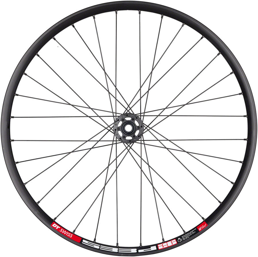 Quality Wheels Bear Pawls / DT Swiss 533D Front Wheel - 26" 15 x 100mm 6-Bolt BLK