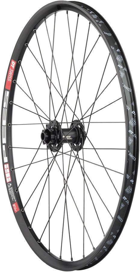 Quality Wheels Bear Pawls / DT Swiss 533D Front Wheel - 26" 15 x 100mm 6-Bolt BLK