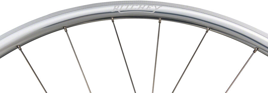 Ritchey Classic Zeta Wheelset - 700 QR x 100/130mm Rim Brake HG 11 Road Silver