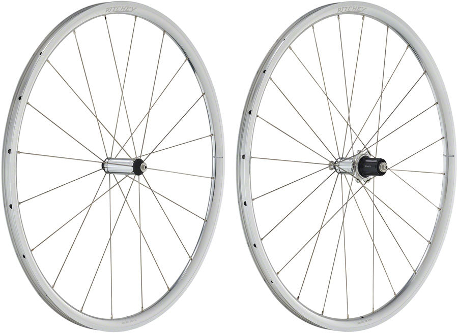 Ritchey Classic Zeta Wheelset - 700 QR x 100/130mm Rim Brake HG 11 Road Silver