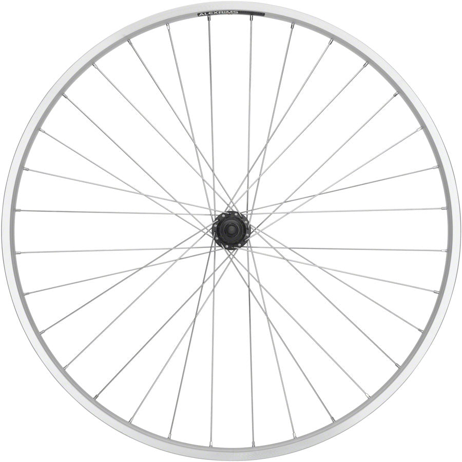 Quality Wheels Value Double Wall Series Rear Wheel - 700 QR x 135mm Rim Brake HG 10 Silver Clincher