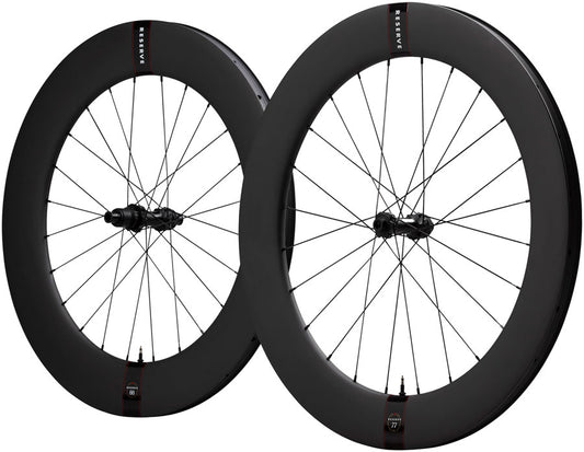 Reserve Wheels Reserve 77/88 Turbulent Aero Wheelset - 700 12 x 100/12 x 142 Center-Lock XDR Carbon DT240