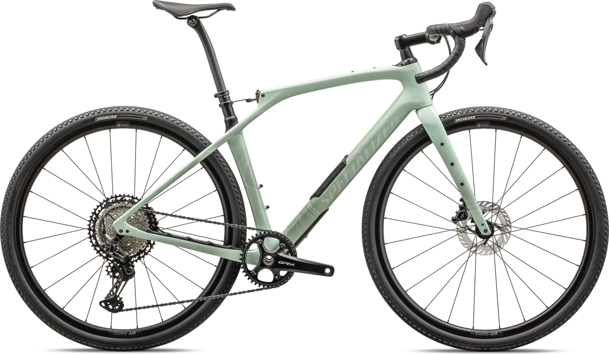 Diverge STR Comp - Shimano GRX - Gloss White Sage / Pearl / 49