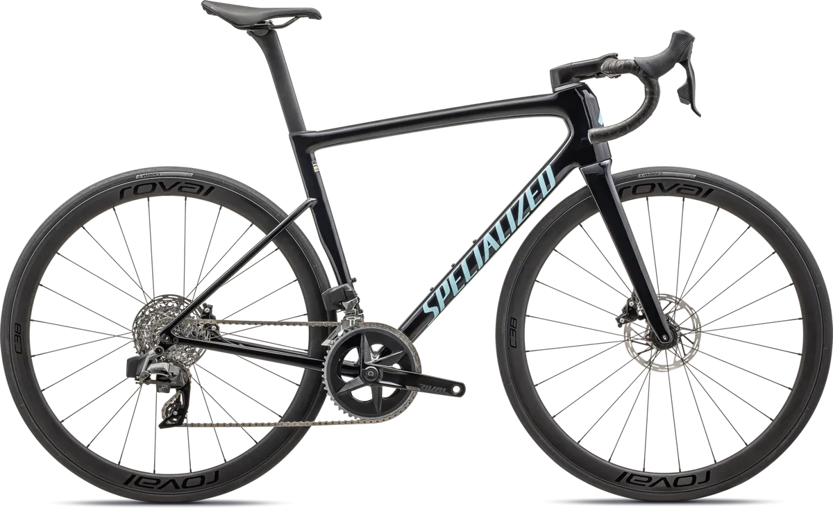 Tarmac SL8 Expert - SRAM Rival AXS - GLOSS METALLIC DARK NAVY / ASTRAL BLUE PEARL / 44