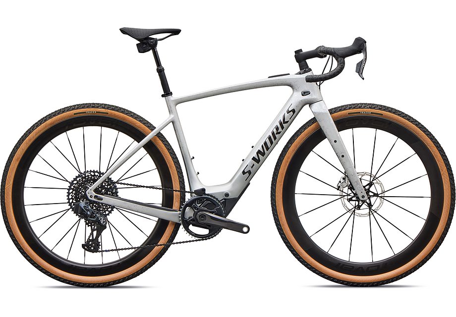 2027 Specialized Creo Sl S-Works Carbon Bike Gloss Dolomite Metallic/Shadow Silver Fade/Obsidian Metallic 58
