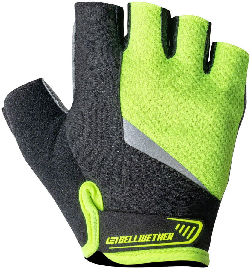 Bellwether Ergo Gel Gloves - Hi-Vis Short Finger Men's X-Large