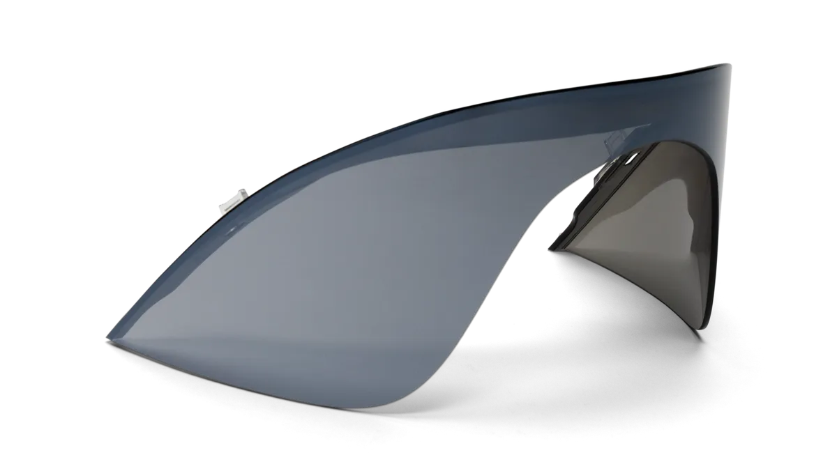 TT5 Trimmed Visor, 20mm, Mirror - One Size