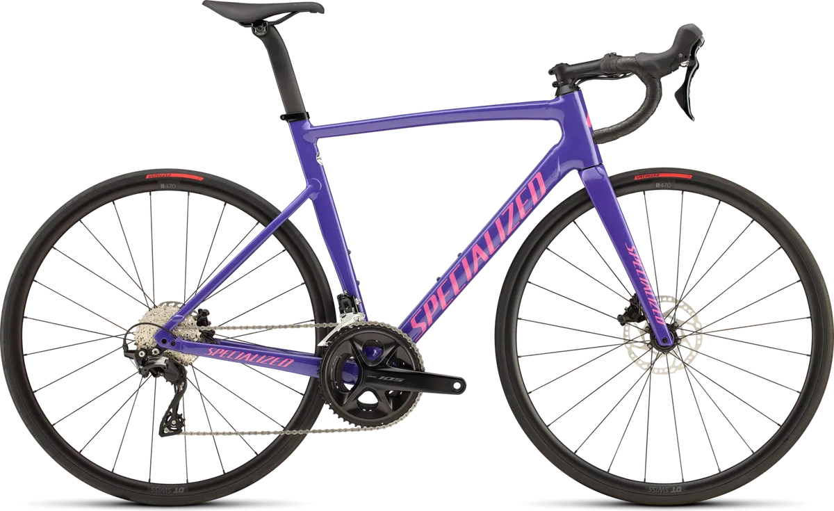 Allez Sprint Comp - Shimano 105 - Gloss Purple Haze / Rebel Pink / 49