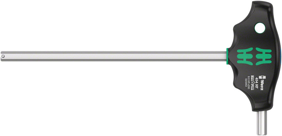 Wera 454 HF T-handle hexagon screwdriver Hex-Plus holding function 8 x 200 mm