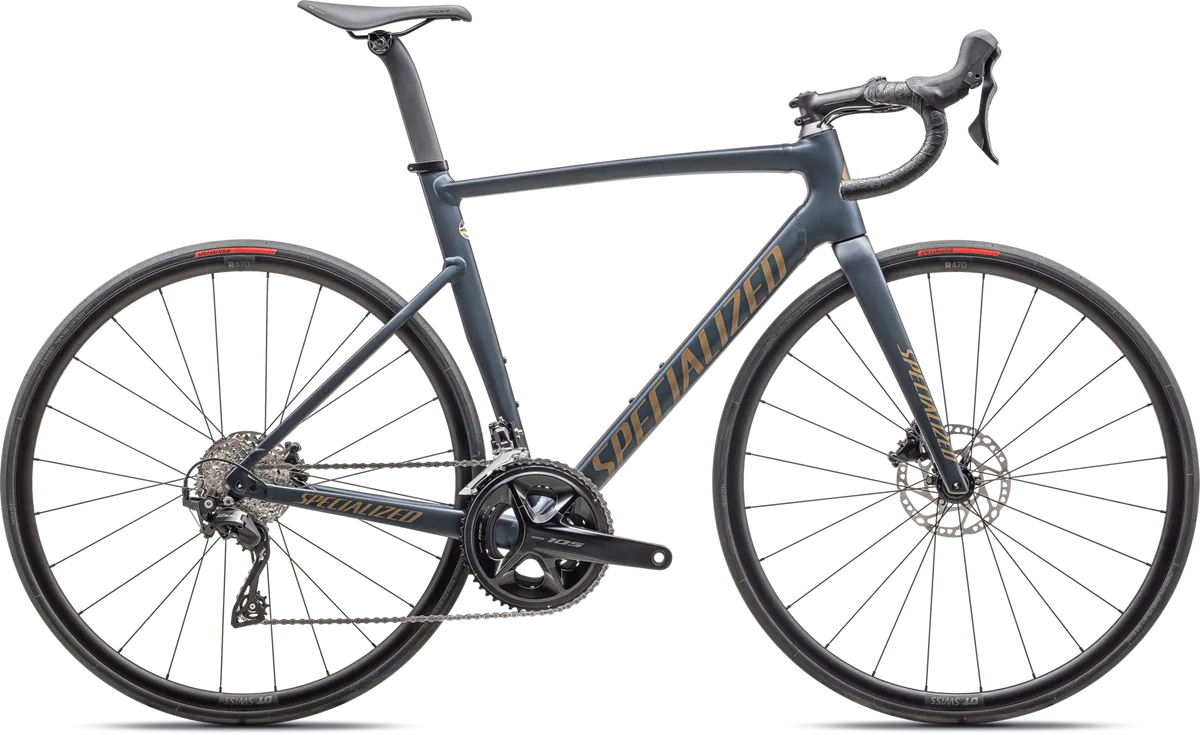 Allez Sprint Comp - Shimano 105 - Satin Deep Lake Metallic / Burnt Gold Metallic / 49