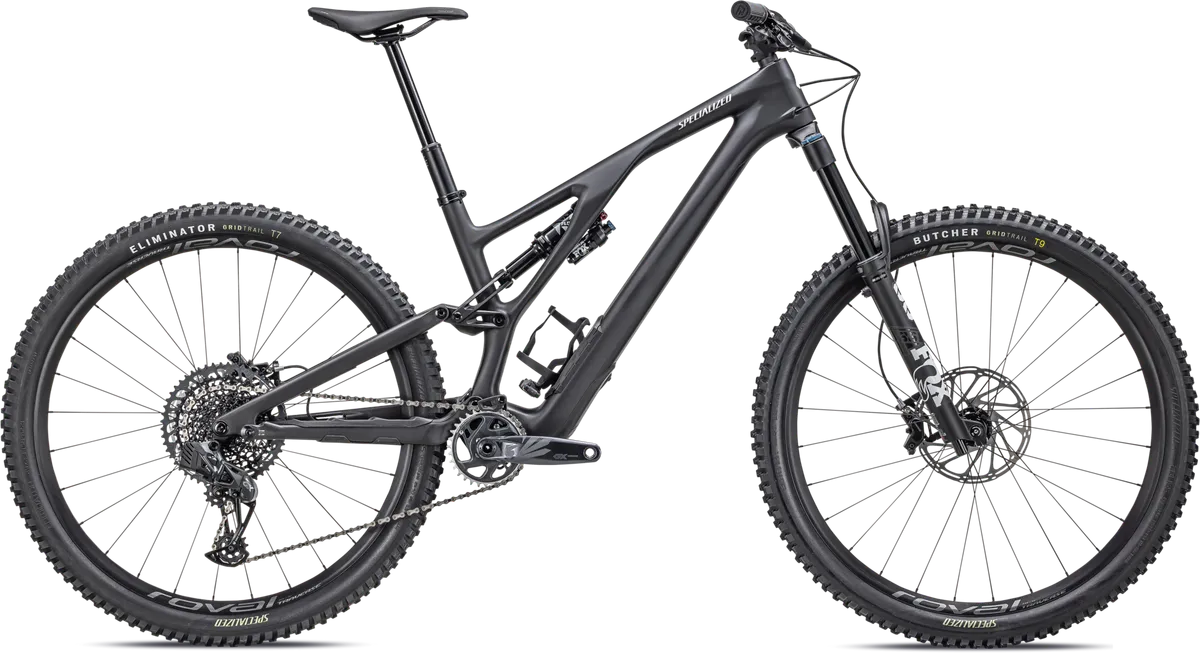 Stumpjumper EVO Expert - SRAM GX Eagle AXS, FOX Performance Elite - SATIN OBSIDIAN / DUNE WHITE / S1