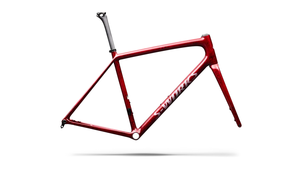 S-Works Aethos 2 Frameset - FACT 12R Carbon - Red Tint / 49