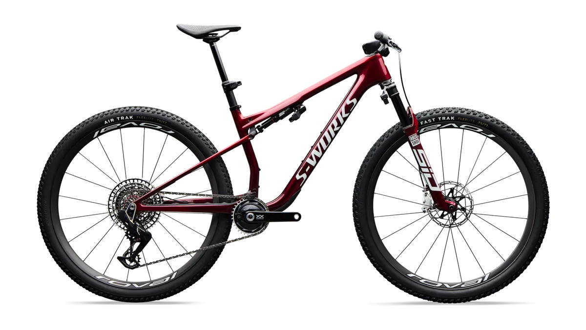 S-Works Epic 9 - Gloss Red Tint Over Red Reflex Pearl Edge Fade / S