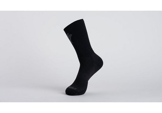 Specialized Knit Tall Sock Black/Silver M
