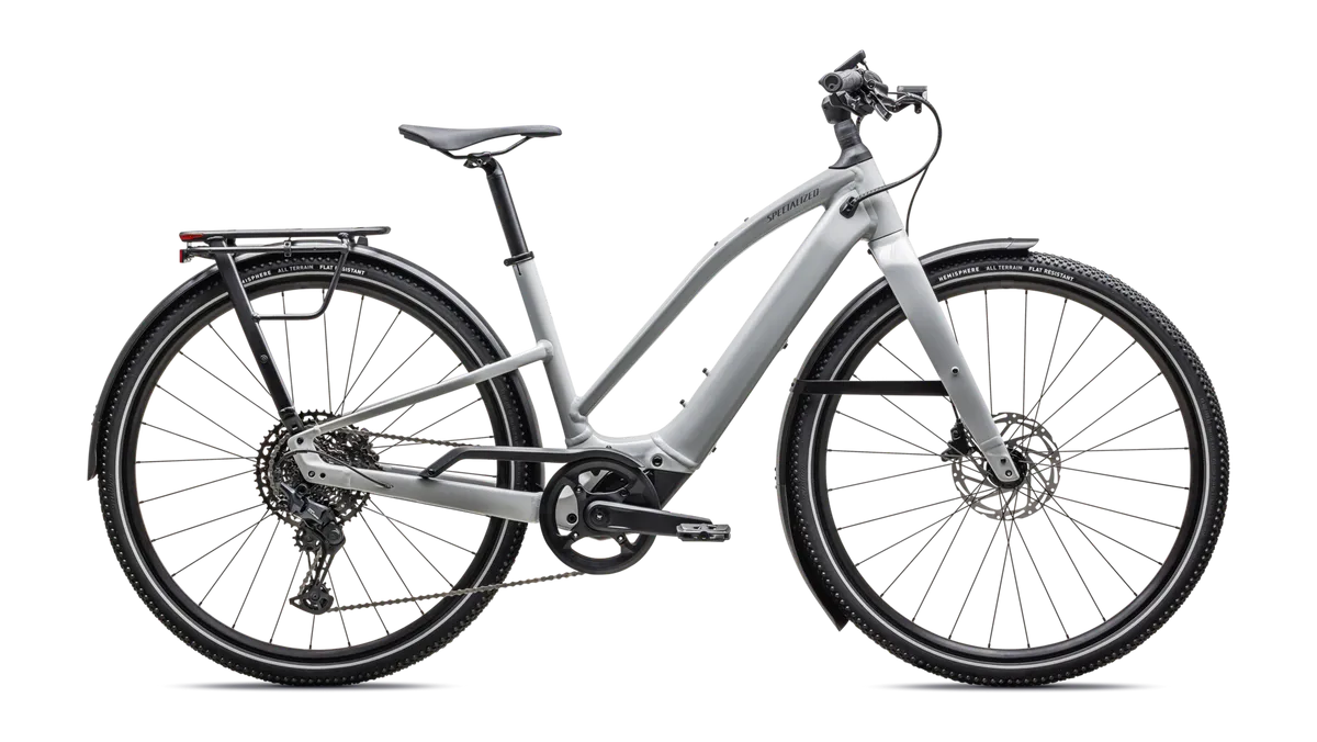 Turbo Vado SL 2 5.0 Step-Through - Gloss Dove Gray / S