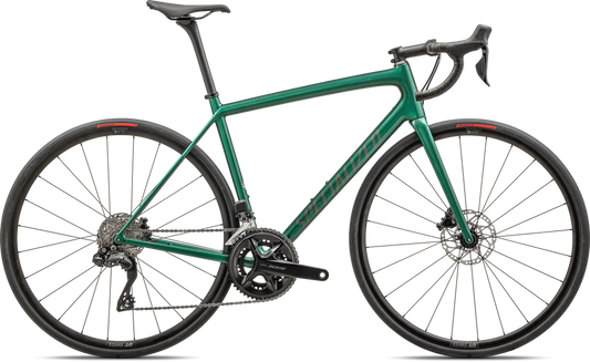 Aethos Comp - Shimano 105 Di2 - Gloss Metallic Pine Green Smoke / 49