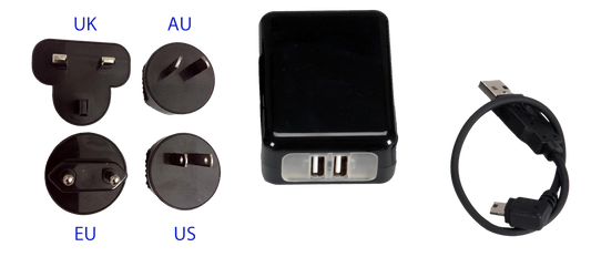 2-Amp International USB Charger - One Size
