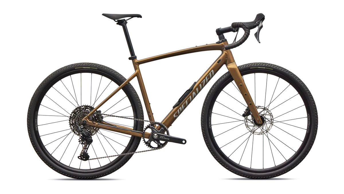 Diverge 4 Sport Alloy - Shimano CUES - Satin Burnt Gold Metallic / 49