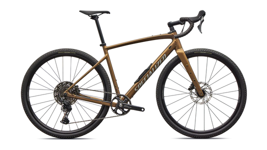 Diverge 4 Sport Alloy - Shimano CUES - Satin Burnt Gold Metallic / 49