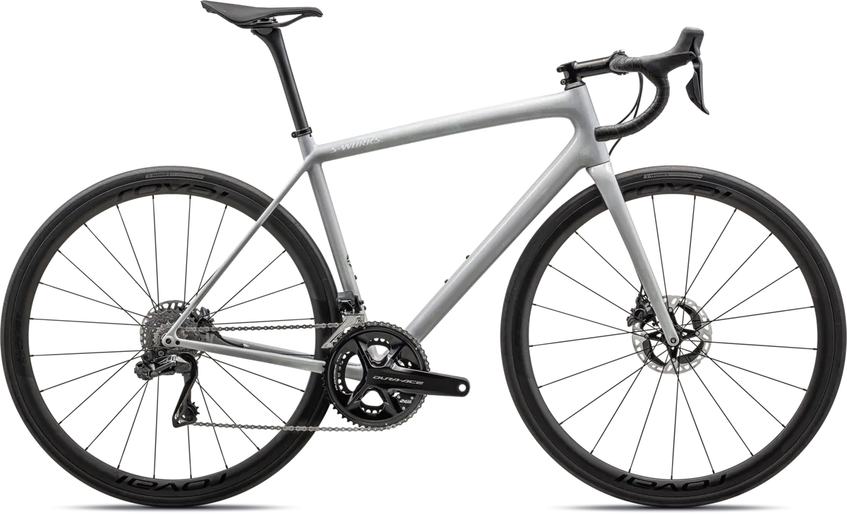 S-Works Aethos - Shimano Dura-Ace Di2 - GLOSS BIRCH/ABALONE-LAPIS ORGANIC COLOR RUN/DUNE / 49