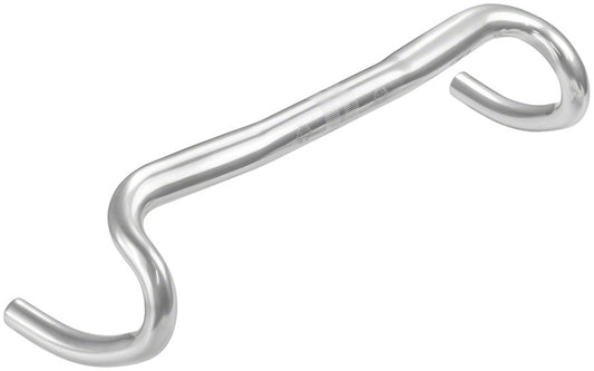 Velo Orange Nouveau Randonneur Handlebar - 31.8 5 Degree Sweep 85mm reach 128mm Drop 42cm Silver