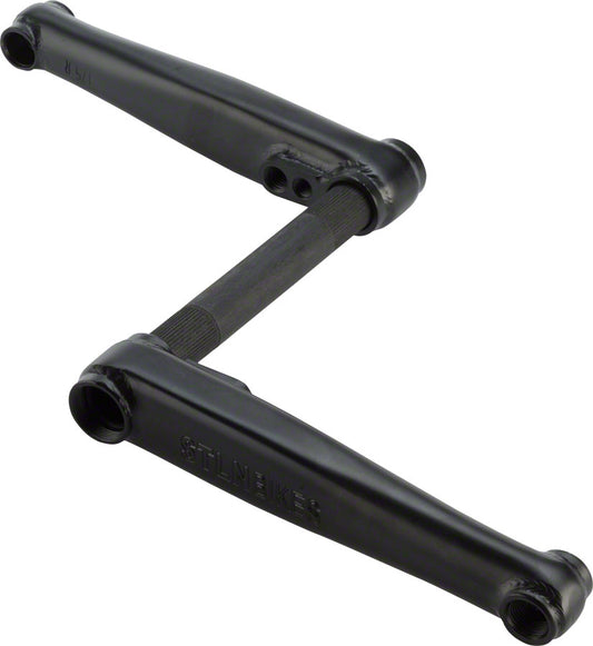 Stolen Talon V2 3-Piece Crankset - 170mm Matte Black