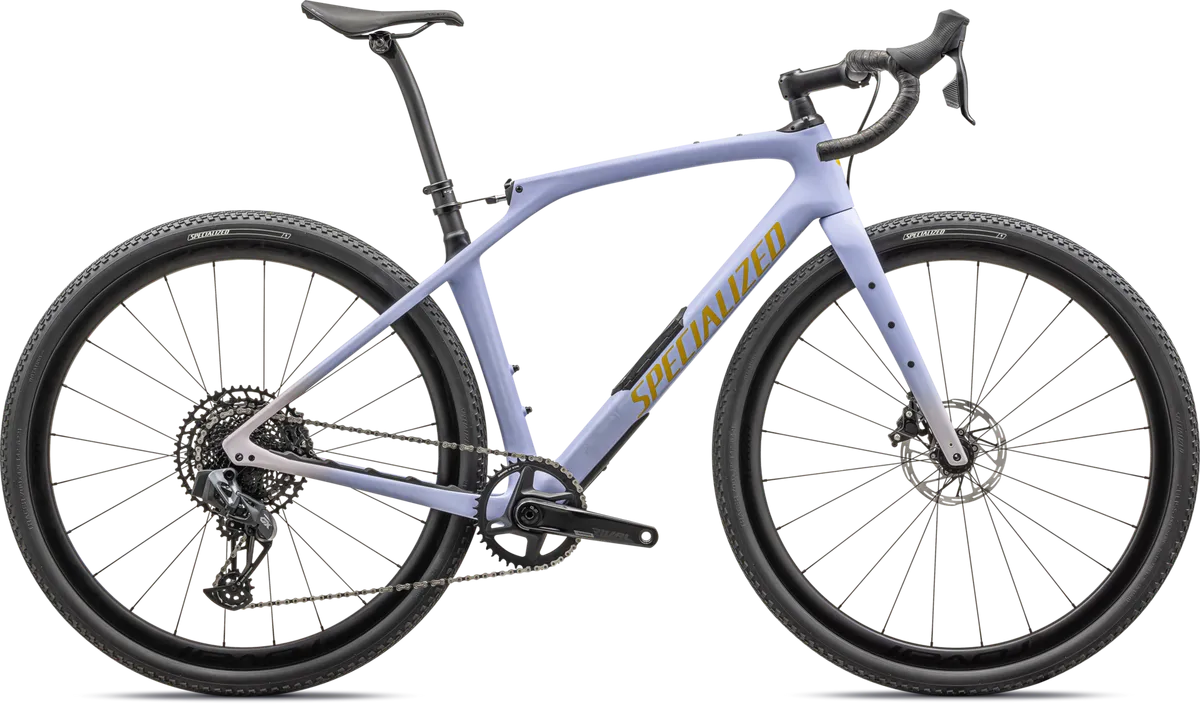 Diverge STR Expert - SRAM Rival eTAP AXS / GX Eagle AXS - Clay / Powder Indigo / Metallic Sulfer / 49