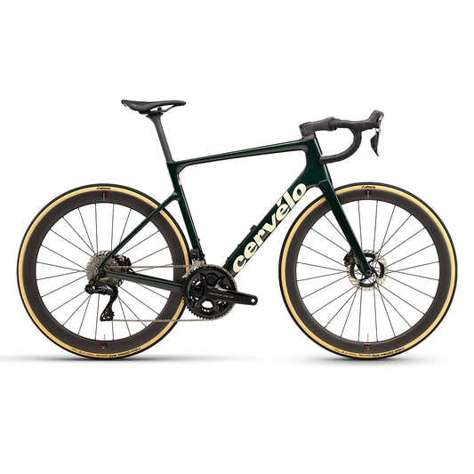 Cervelo CALEDONIA-5 DURA-ACE DI2 EMRLD/CREAM 56