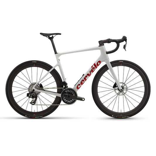 Cervelo CALEDONIA-5 FORCE AXS VANILLA/CHERRY 56