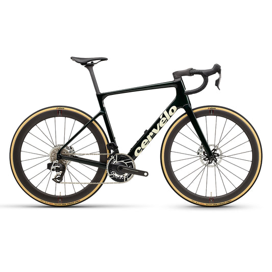 Cervelo CALEDONIA-5 RED AXS EMERALD/CREAM 48