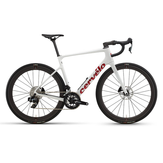 Cervelo CALEDONIA-5 RIVAL AXS VANILLA/CHERRY 58