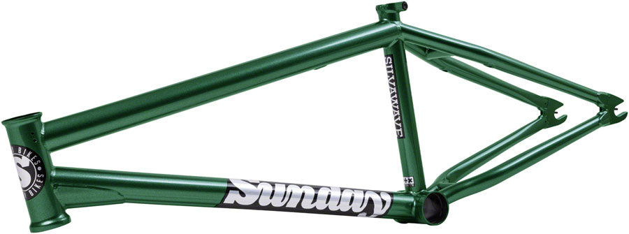 Sunday Silvawave BMX Frame - 20.5" TT  SeaWeed Green