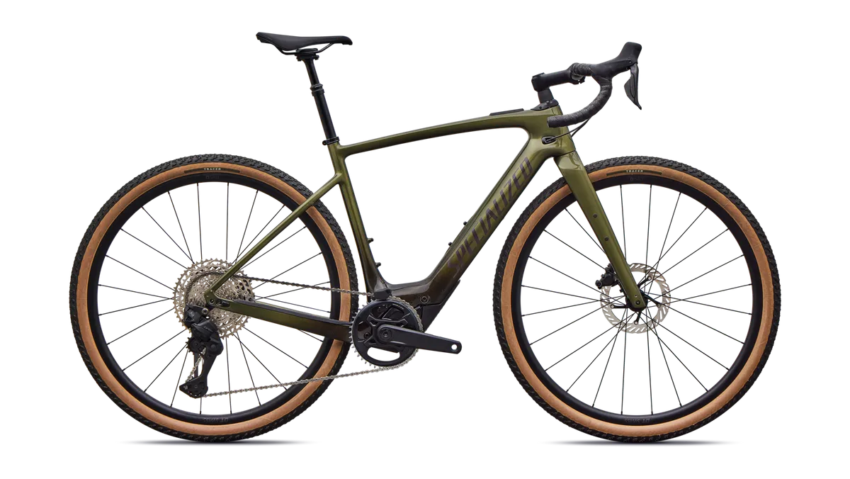 Turbo Creo 2 Comp - Shimano GRX Di2 - Gloss Laurel Green Metallic / 49