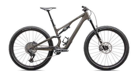 Stumpjumper 15 Expert - SRAM GX AXS, FOX Performance Elite - Gloss Gunmetal / White Mountains / S1