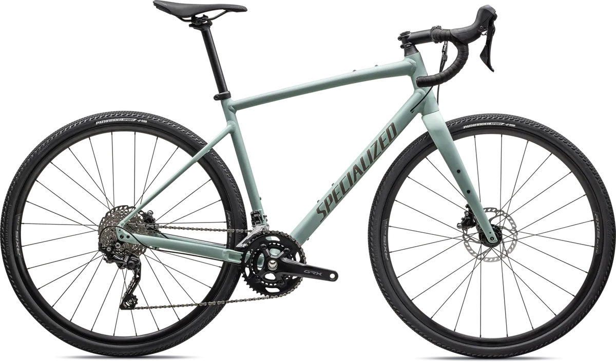 Diverge Elite E5 - Shimano GRX - SATIN WHITE SAGE/TAUPE / 44