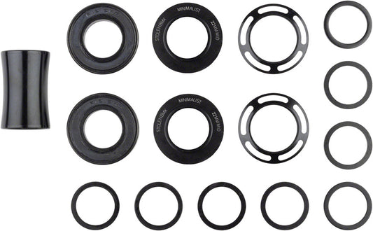 Stolen Minimalist Bottom Bracket - Mid 22mm Black