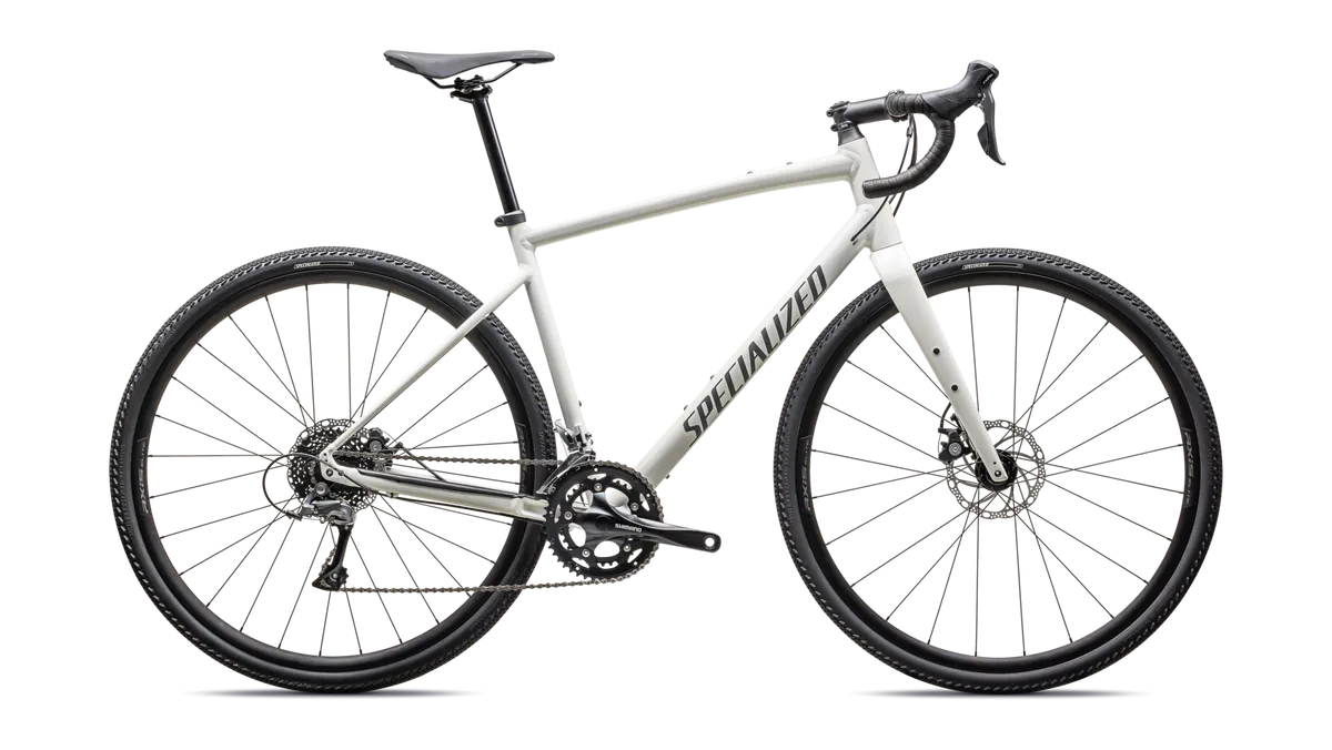 Diverge E5 - Shimano Claris - Gloss Dune White / Ashen / 44