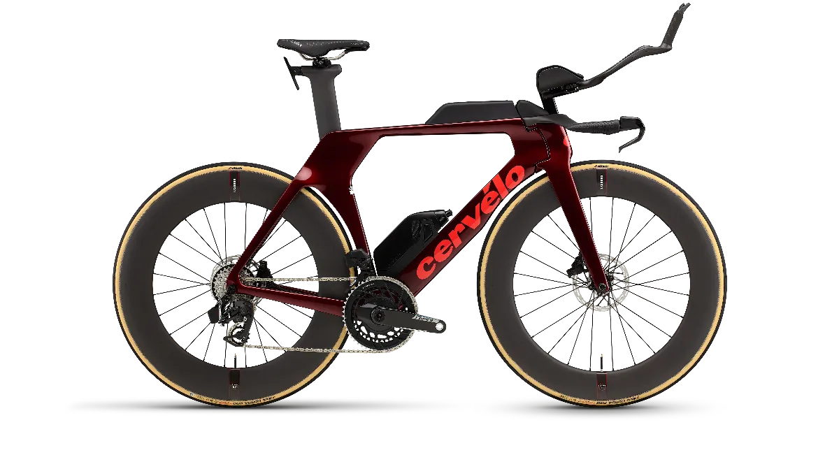 Cervelo P5 Force AXS - Red Hot / 48