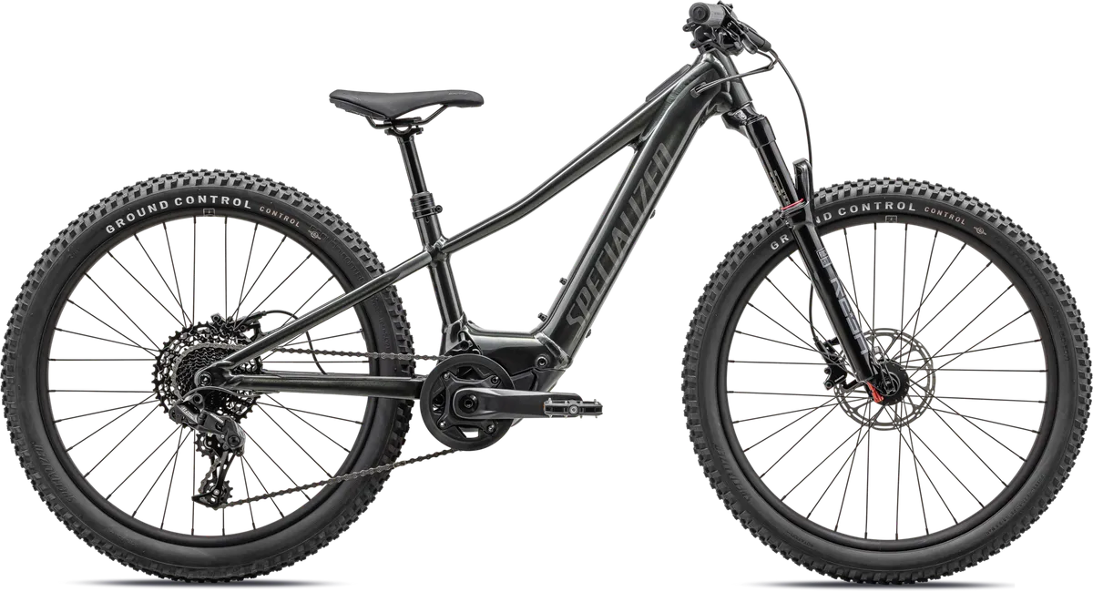 Turbo Levo SL Kids - Gloss Oak Green Metallic / Limestone / Satin Smoke / 24