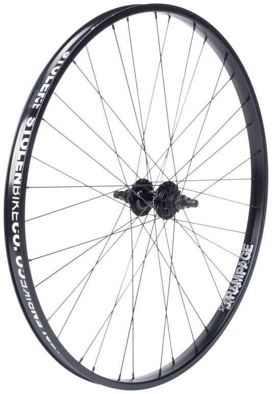 Stolen Rampage Rear Wheel - 29" 14 x 110mm Rim Brake Cassette Black Clincher