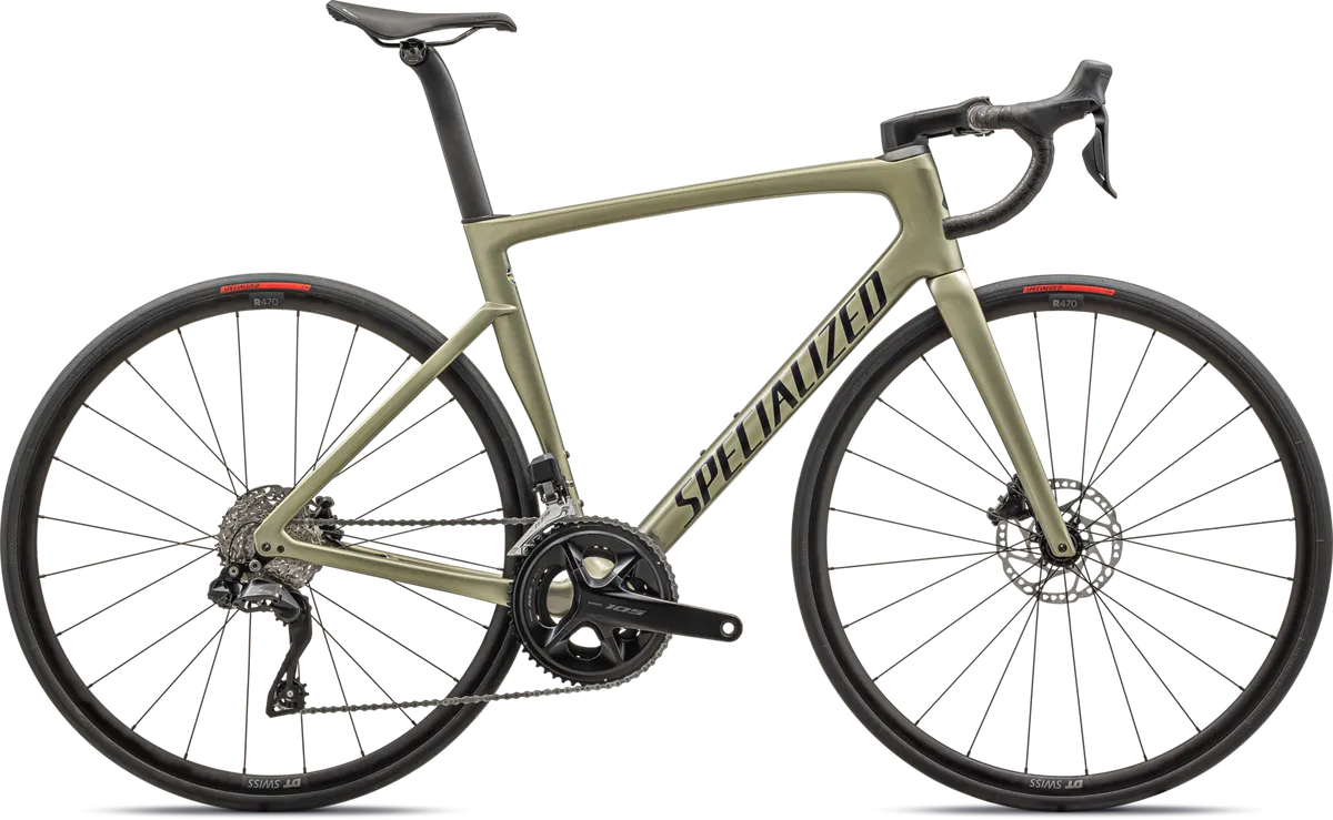 Tarmac SL7 Comp - Shimano 105 Di2 - Gloss Metallic Spruce / Metallic Midnight Shadow / 49