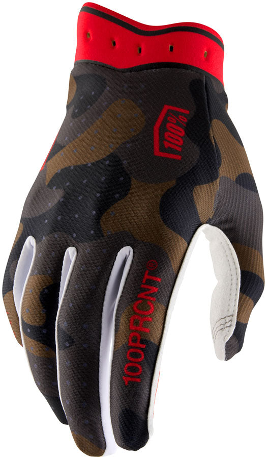 100% Itrack Gloves - Camo X-Large