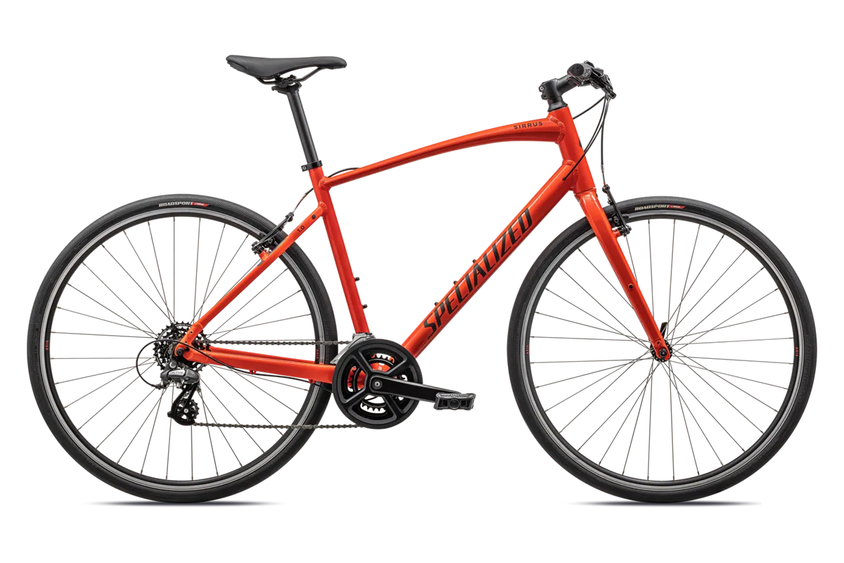 Sirrus 1.0 - GLOSS FIERY RED / SATIN BLACK REFLECTIVE / XXS